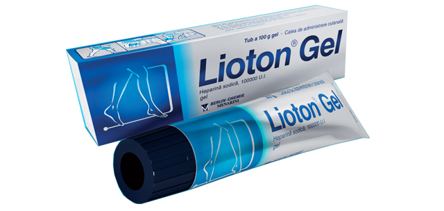 Ambalajul Lioton® Gel